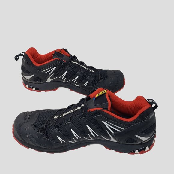 Salomon XA Pro 3D Ultra 2 Black Trail Running Hiking Sneaker Men’s Size 13.5 - Picture 9 of 11